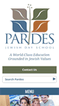 Mobile Screenshot of pardesschool.org